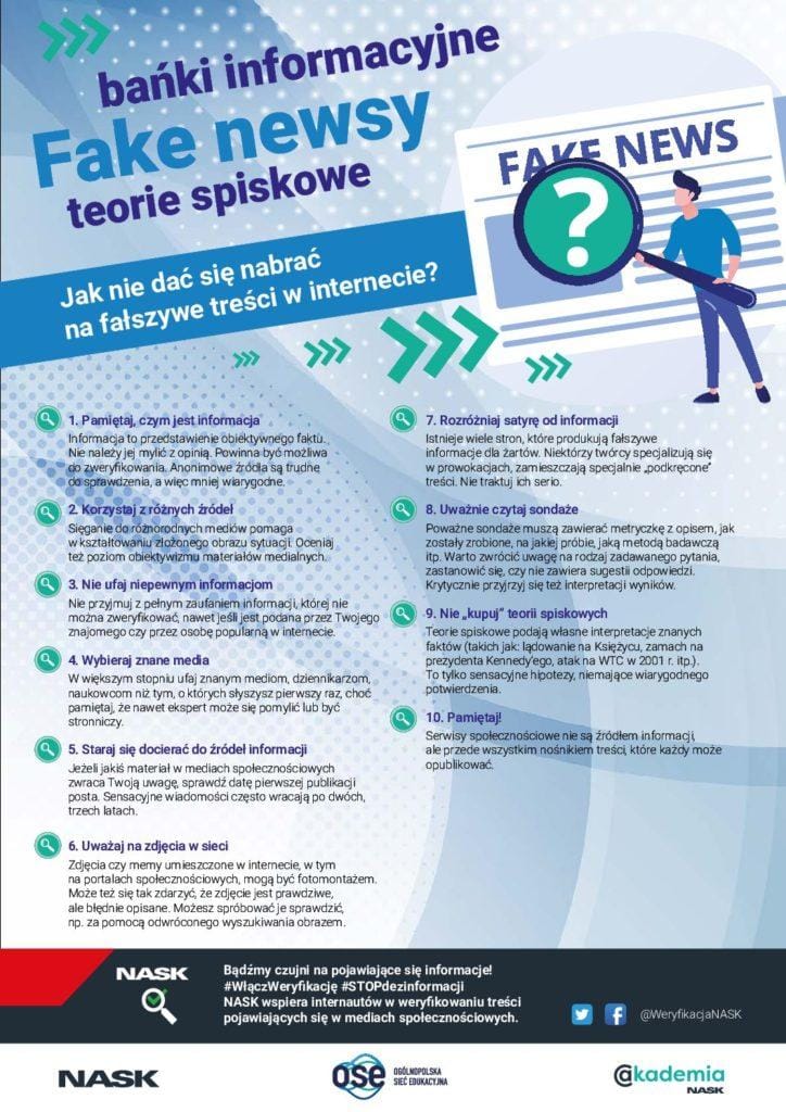 Oznaki ⁣wskazujące na fałszywe treści