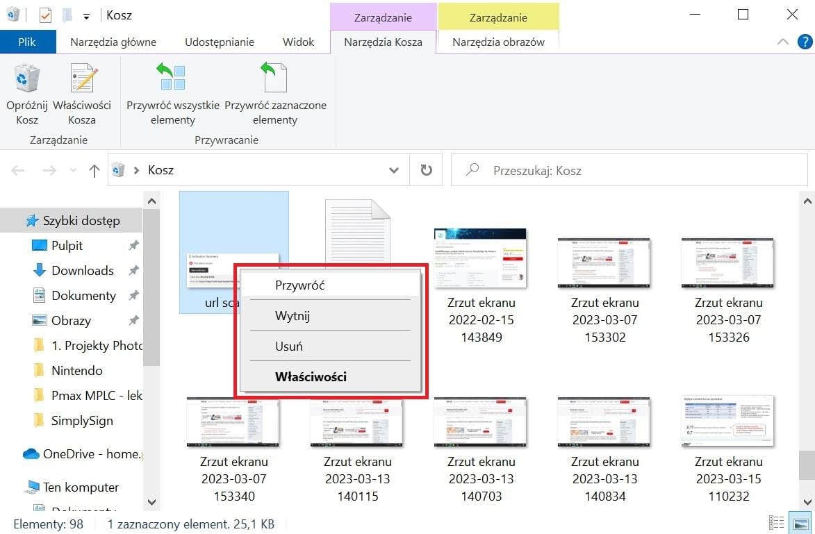 Jak przywrócić skasowane pliki na ⁣komputerze?